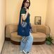 Сумка "Hg Bag" Денім. Блакитна HG 2300-denim фото 8