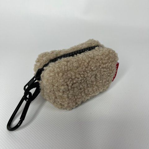 Чохол для навушників з карабіном. Teddy. Бежевий Case 350 фото