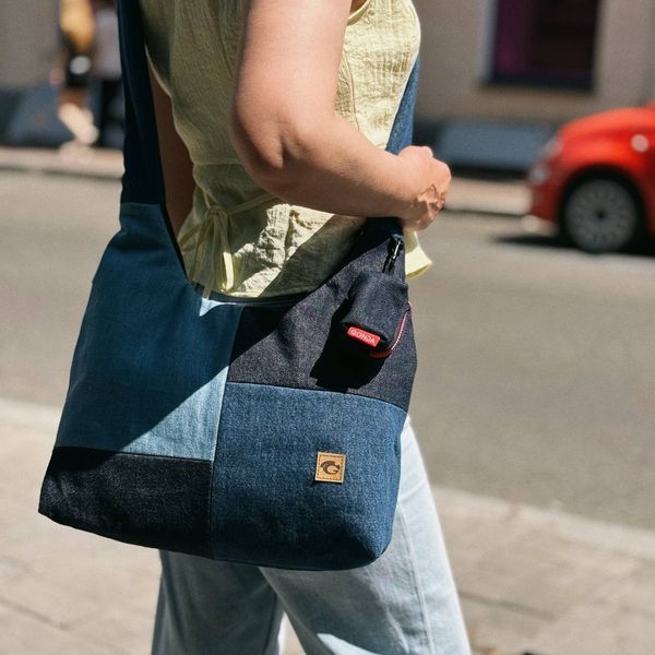Сумка "Hg Bag" Три деніма Hg 2300-denim_three фото