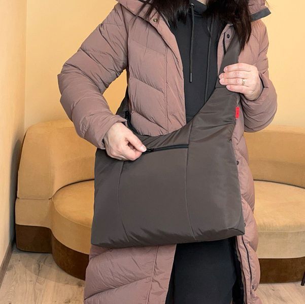 Сумка "Hg Bag Maxi" Шоколадна Hg Maxi 2300 фото