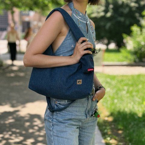Сумка "Lil Bag" Денім. Блакитка Lil 2100-denim фото