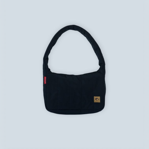 Сумка "Baguette" Чорна Bg 1700-red+b фото